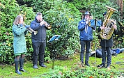 Der Stadtposaunenchor trat auf. (Foto: Stadt Elmshorn)