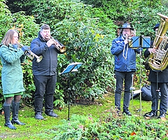 Der Stadtposaunenchor trat auf. (Foto: Stadt Elmshorn)