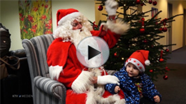 Der Nikolaus besucht die MoinMoin Flensburg