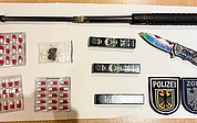 Die Bundespolizei und der Zoll stellten etliche Betäubungsmittel und Waffen sicher. (Foto: Bundespolizei)