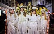 Auch die Elmshorner Engel laufen bei der Weihnachtsparade mit. (Foto: Marco Grundt)