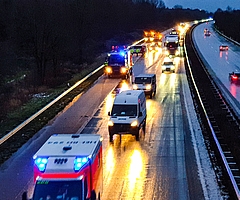 Wer aus Richtung Norden kommend auf die A7 will, muss am heutigen Mittwoch, 25. Juli, ab 20 Uhr bereits in Hamburg-Eidelstedt von der A23 abfahren. (Foto: Strandmann/Archiv)