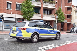 Die Polizei rückte in Elmshorn an. (Archivfoto: Frank)