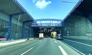 Der A7-Tunnel Schnelsen wird gesperrt. (Archiv: Frank)