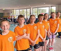 Das Schwimmzentrum Elmshorn trat mit sieben Sportlern in Bremen an. (Foto: Julia Graupner, FTSV Fortuna Elmshorn)