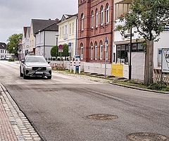 Die Marktstraße in Uetersen ist wieder frei. (Foto: Frank)